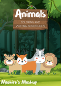 Animals Coloring & Handwriting Adventure Pack - A-Z Writing Practice for Kids (PDF)