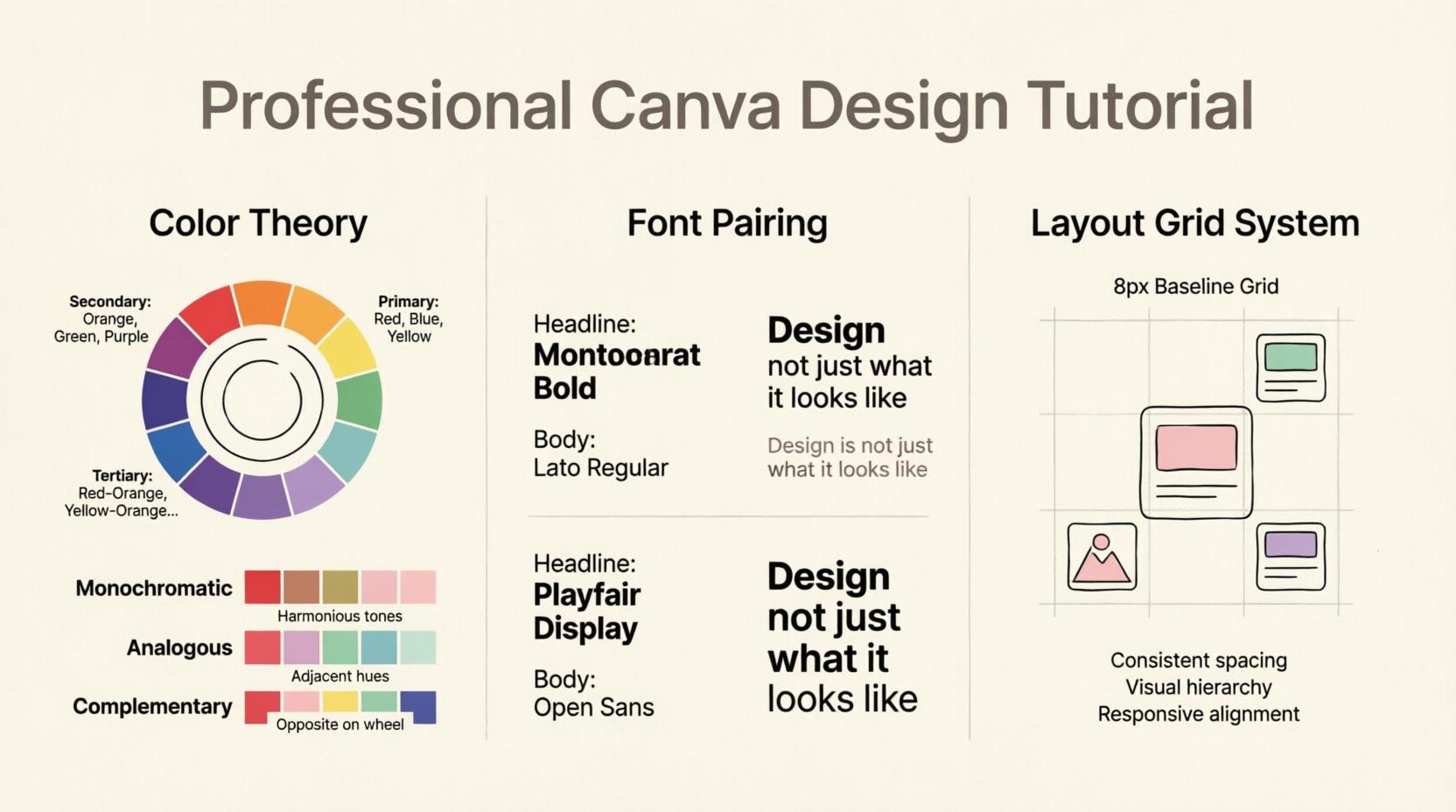 Master Canva Like a Pro: The Ultimate Design Tutorial Guide for Beginners (Printable PDF)