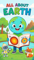 All About Planet Earth for Kids - Printable Educational Book & Science Activity Guide