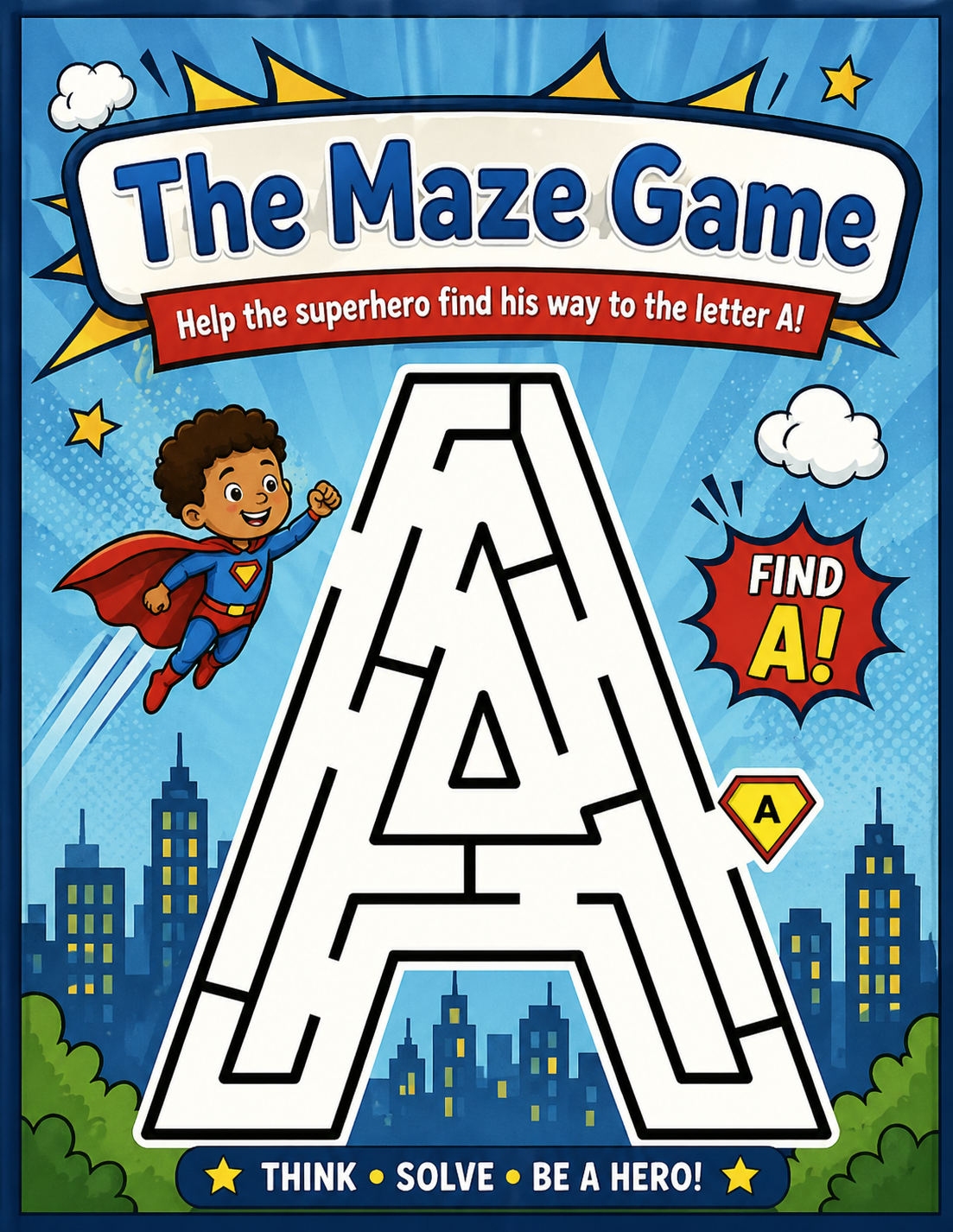 The Ultimate Maze Challenge - 50+ Printable Puzzles for Kids & Adults