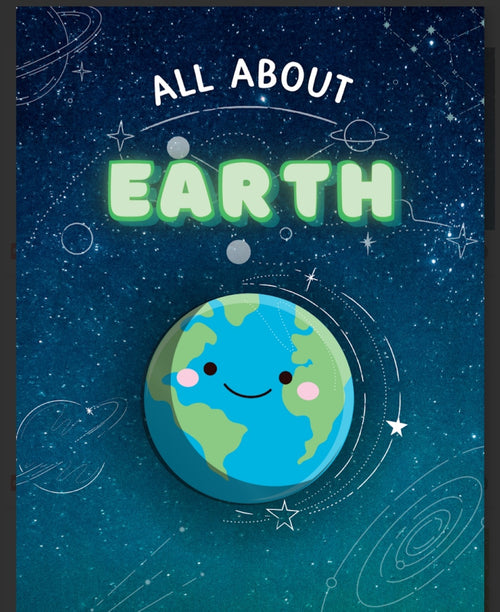 All About Planet Earth for Kids - Printable Educational Book & Science Activity Guide