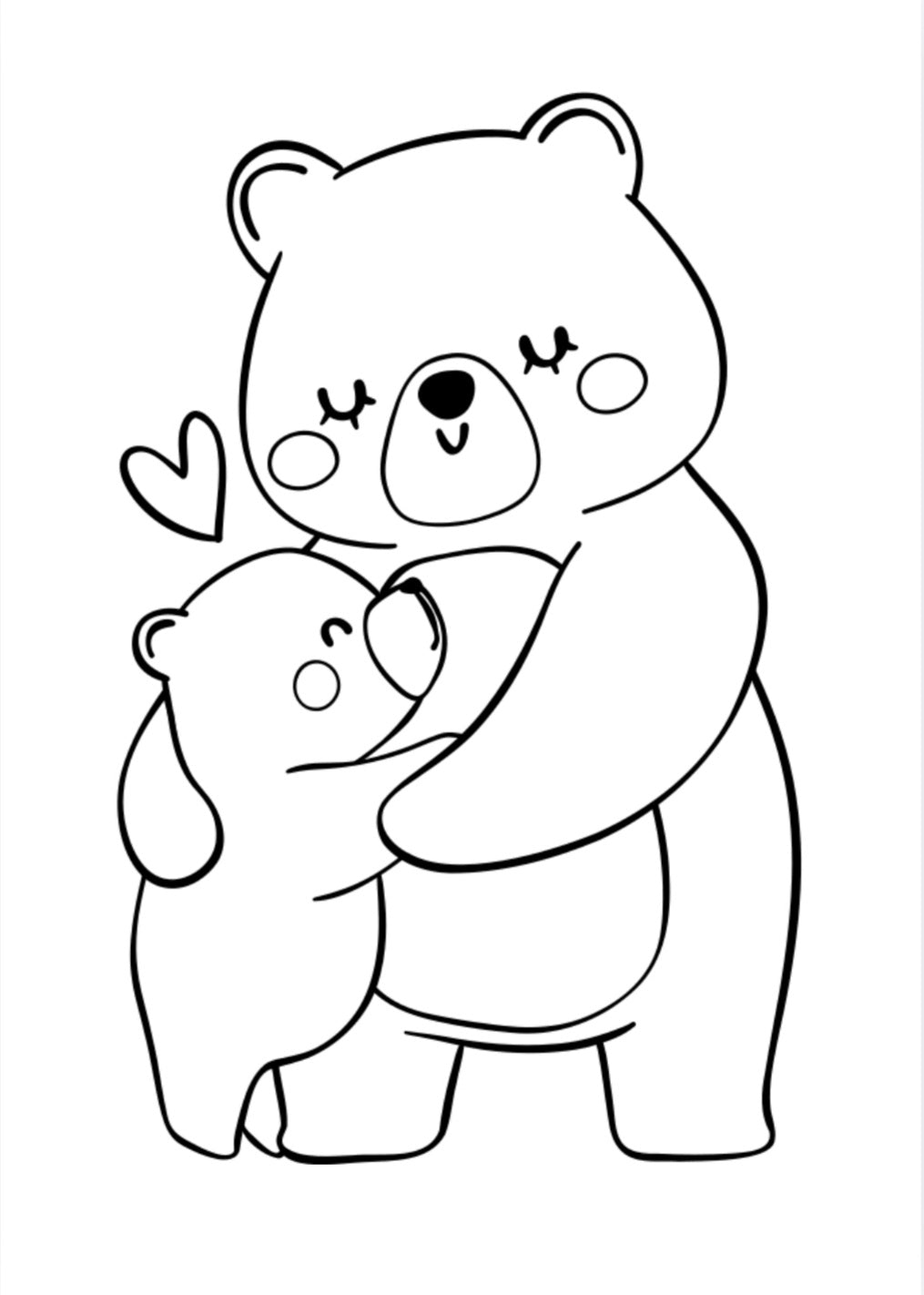 Mother’s Day Coloring Book, Kids, Printable, Mother’s Day Coloring Pages, Gift for Mom, Flower, Heart, Activity PDF