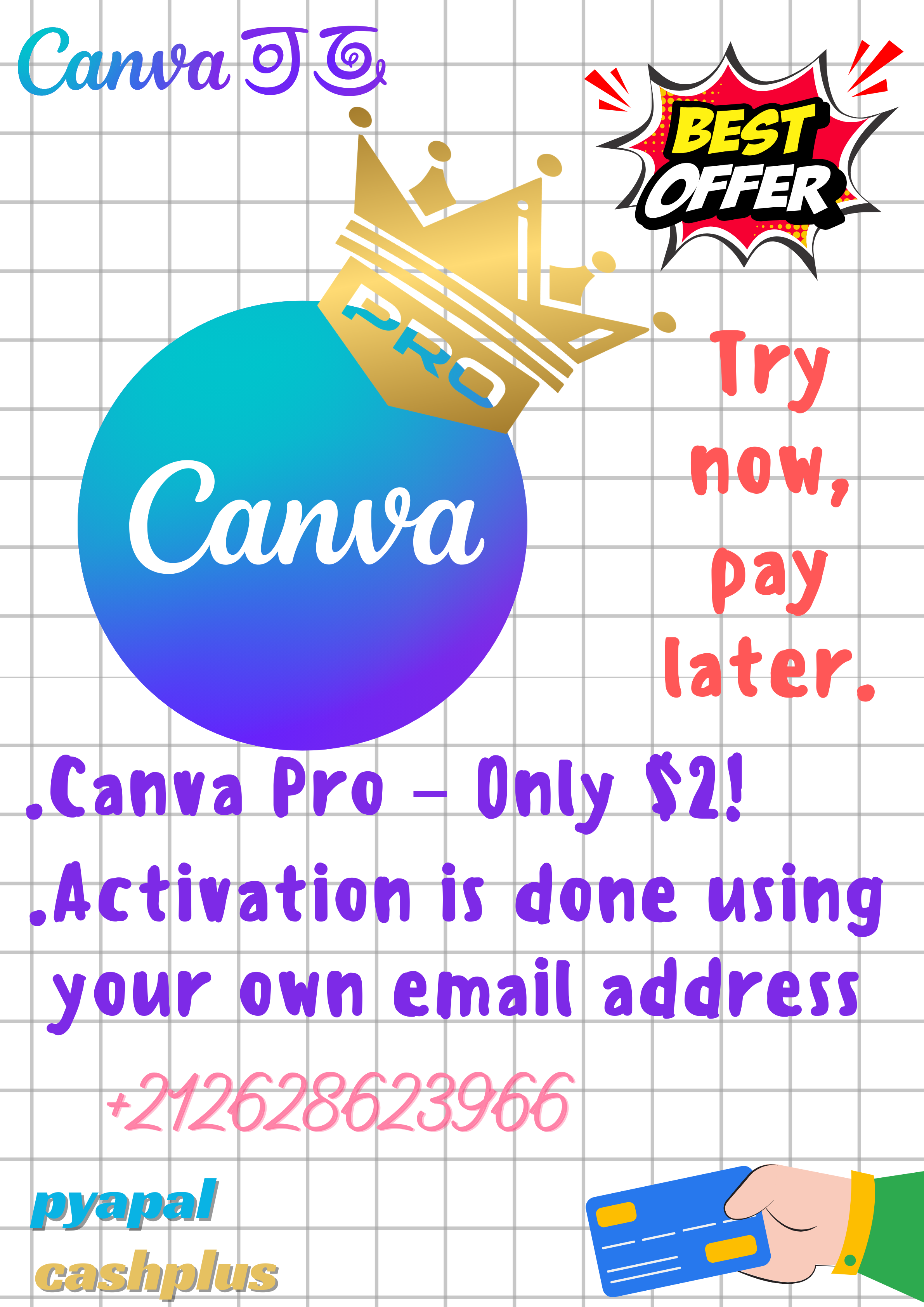 Canva Pro Premium Subscription - Instant Access