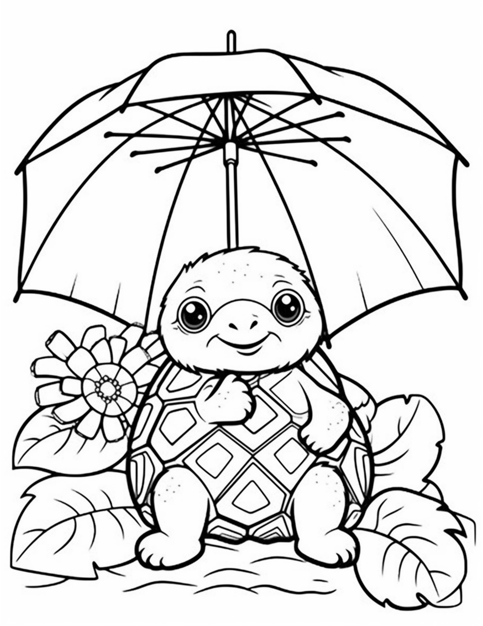 Printable Coloring Pages - Minimalist Designs | Mashiro's Mashup